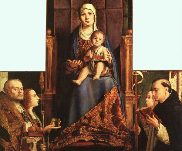 Antonello da Messina San Cassiano Altarpiece Norge oil painting art
